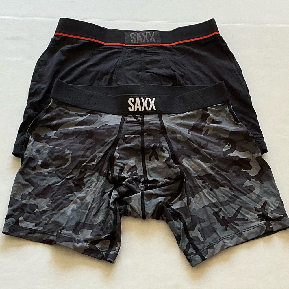 (2) Saxx Vibe Super Soft Boxer Briefs